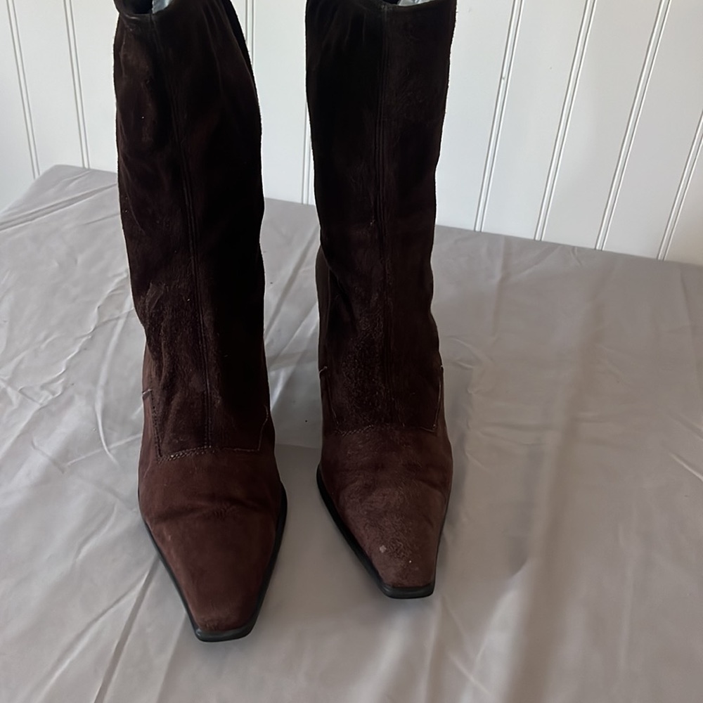 Stuart Weitzman Xcurve Sock Bootie - image 5